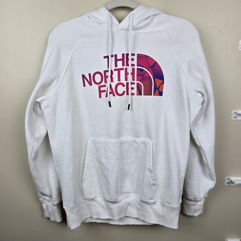 The North Face White Breast Cancer Hoodie Size M
